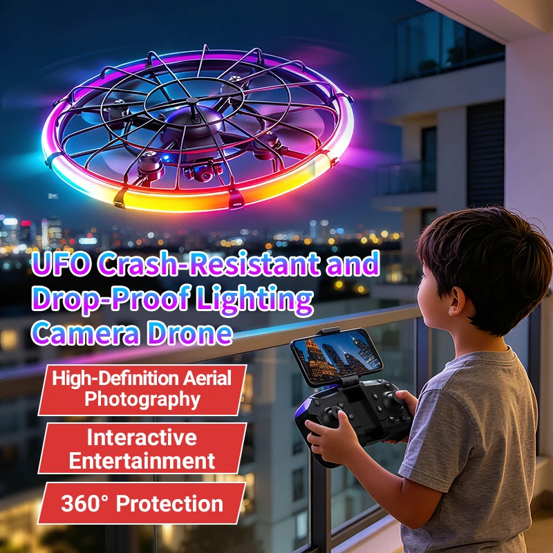 Photography Lighting Beginners - JJRC H145 UFO RC-Drohne mit Dual-HD-Objektiv,