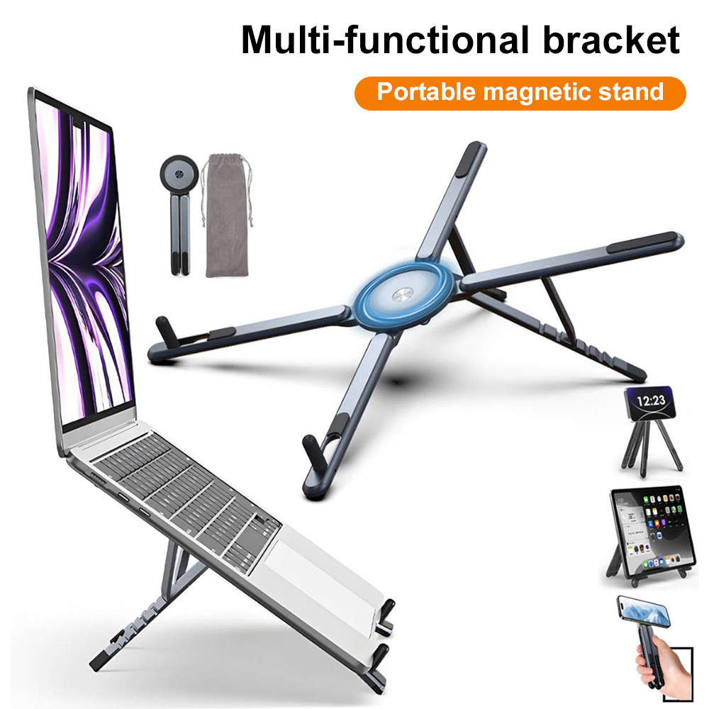 Stand Lighting Photography - Tragbarer Magnetischer Handyhalter & Selfie-Stick 3-in-1