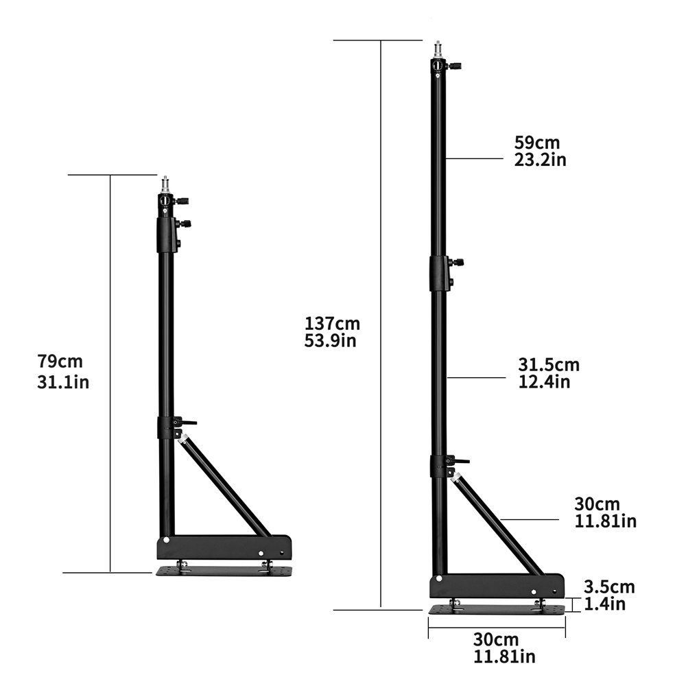 100/135/170 cm Wandmontage, dr – Photography Lighting Wall Bewertung und Preis