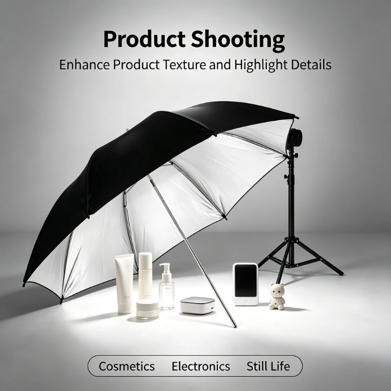 2026 Schwarzer Langlebiger 33- – Photography Lighting Umbrella Bewertung und Preis
