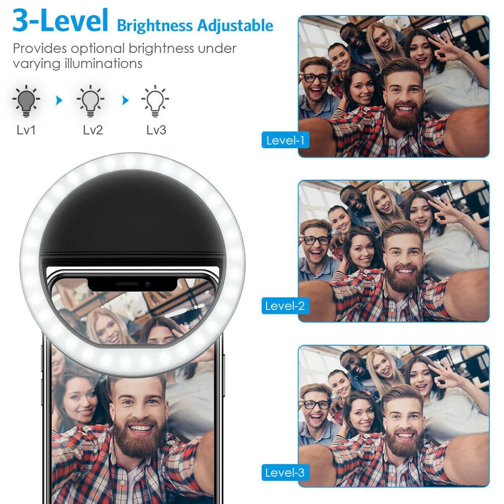 LED-Selfie-Ringlicht mit USB-L – Stand Lighting Photography Bewertung und Preis