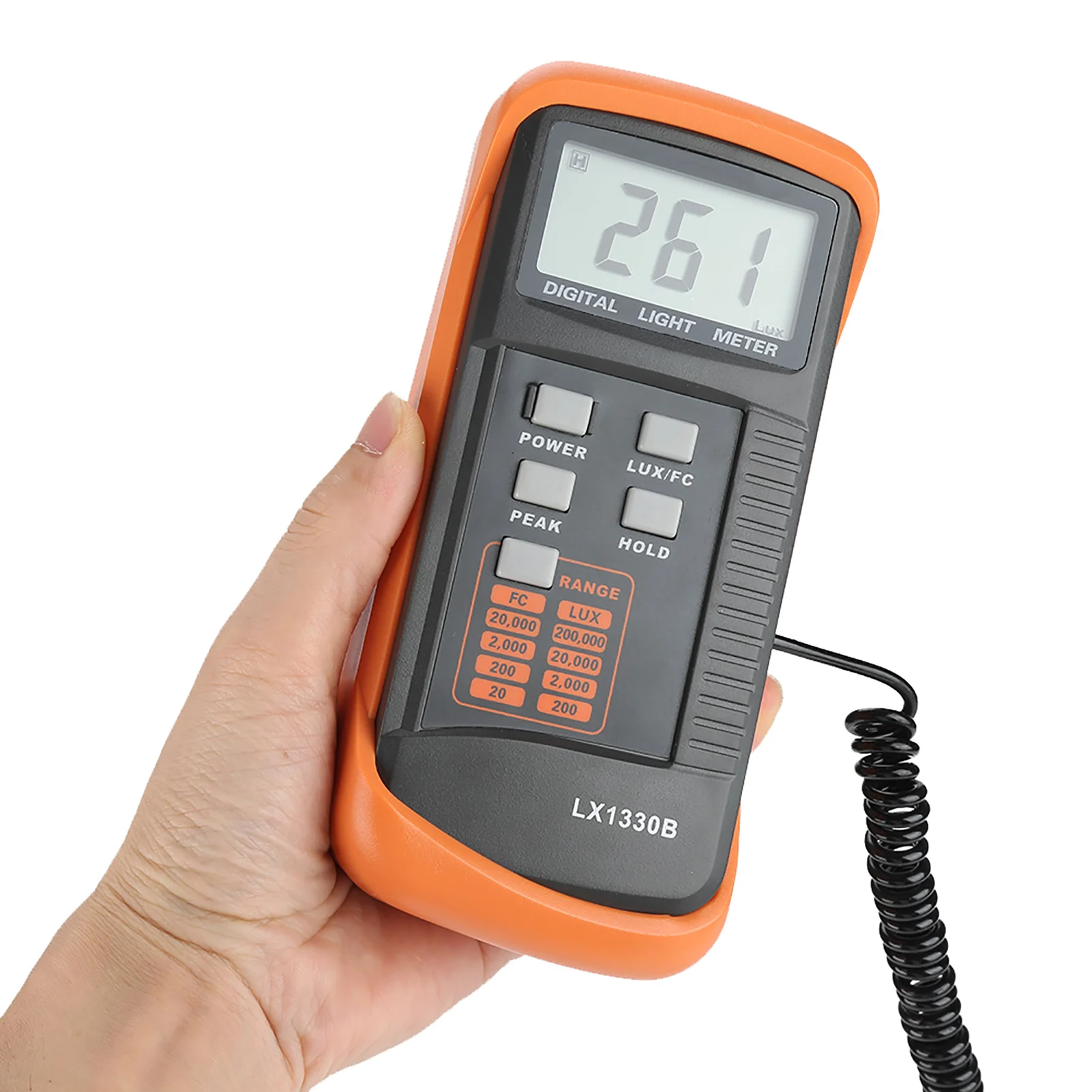 LX1330B Digitales Luxmeter 0-2 – Photography Lighting Test Bewertung und Preis