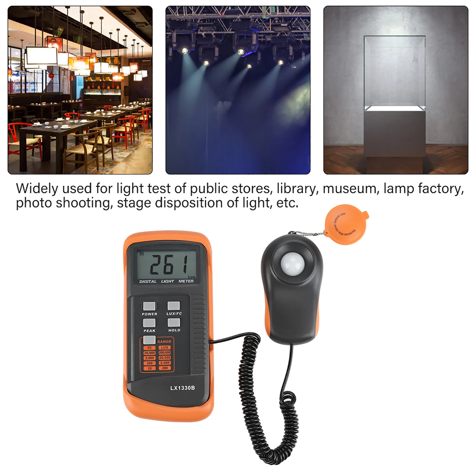 LX1330B Digitales Luxmeter 0-2 – Photography Lighting Test Bewertung und Preis