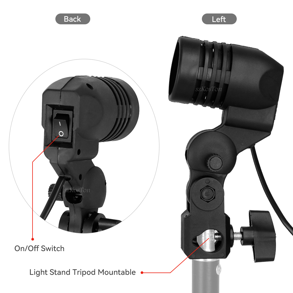 Einzigen Kopf Lampenfassung E2 – Photography Lighting Umbrella Bewertung und Preis