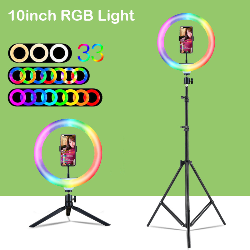 10 Zoll (26 cm) RGB-Ringlicht  – Stand Lighting Photography Bewertung und Preis