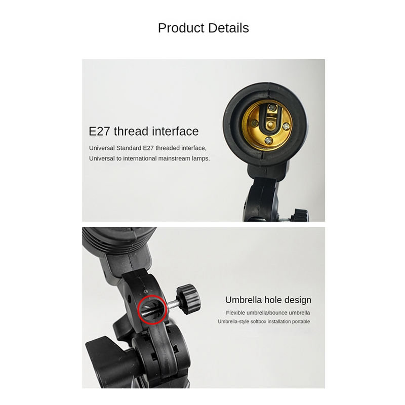 Lichtlampe für Fotostudio, E27 – Photography Lighting Umbrella Bewertung und Preis