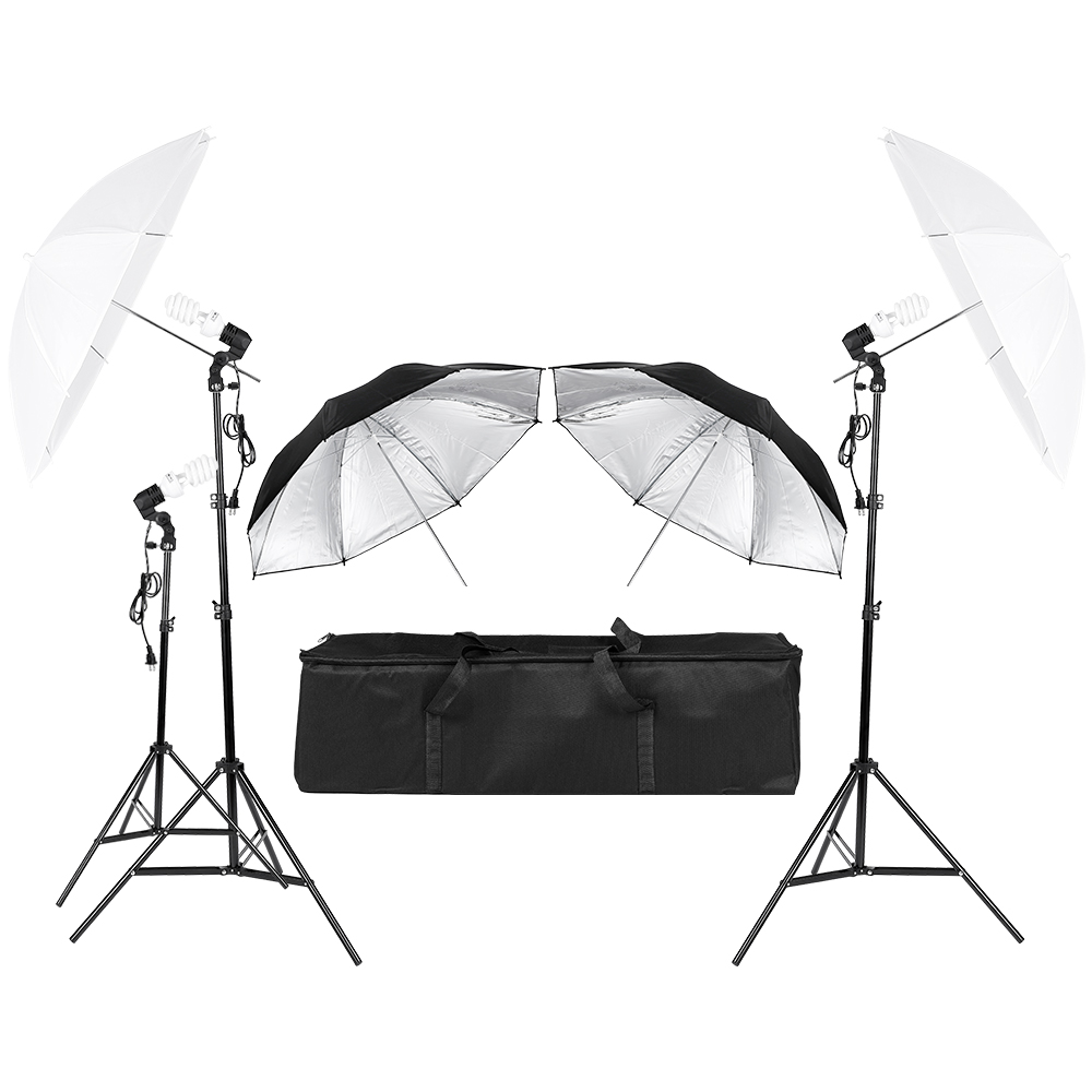 3*45W Fotografie Foto Video Po – Photography Lighting Umbrella Bewertung und Preis