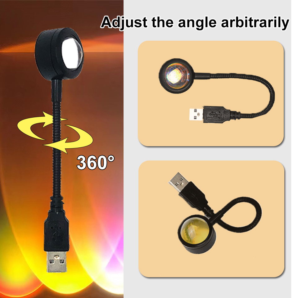 1x USB Sonnenuntergang Lampe L – Photography Lighting Wall Bewertung und Preis