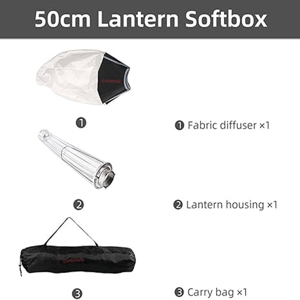 Ifootage 65x65cm Laterne Softb – Barn Door Modifier Bewertung und Preis