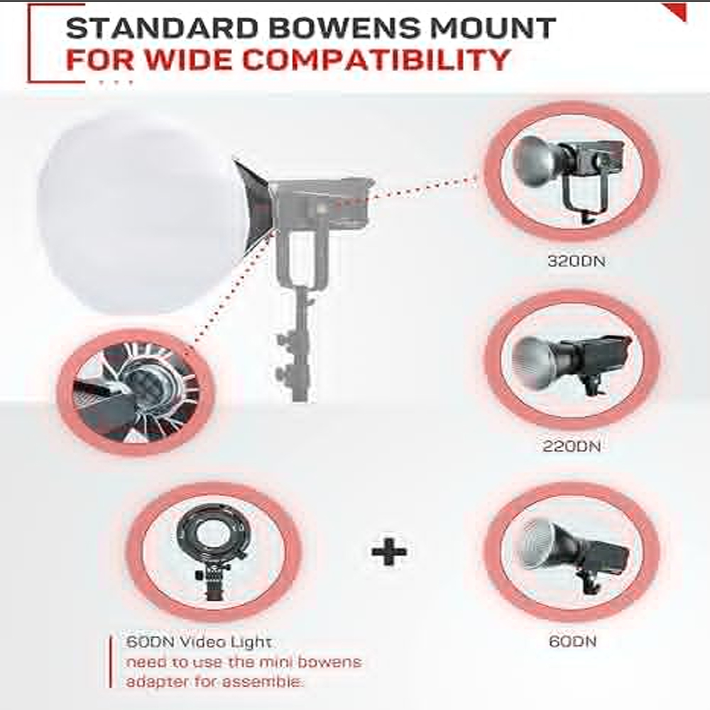 Ifootage 65x65cm Laterne Softb – Barn Door Modifier Bewertung und Preis
