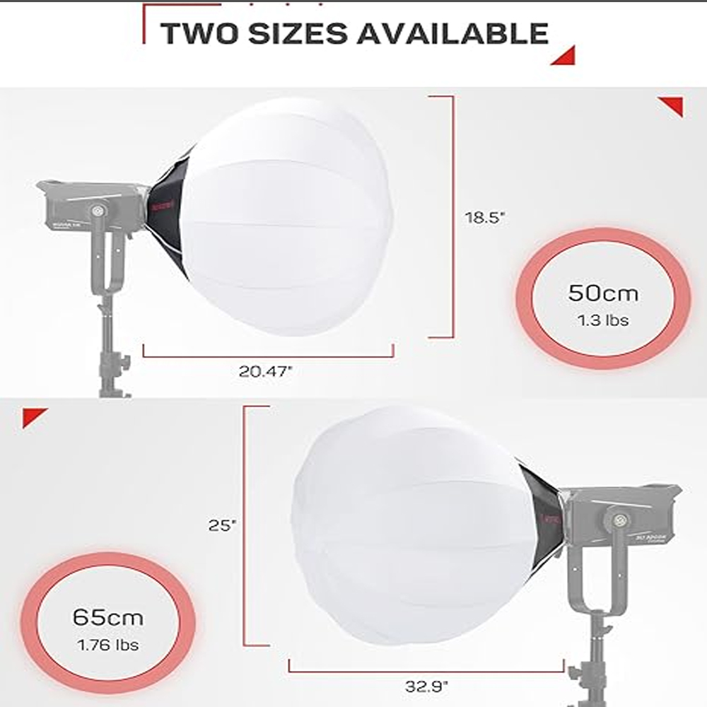 Ifootage 65x65cm Laterne Softb – Barn Door Modifier Bewertung und Preis