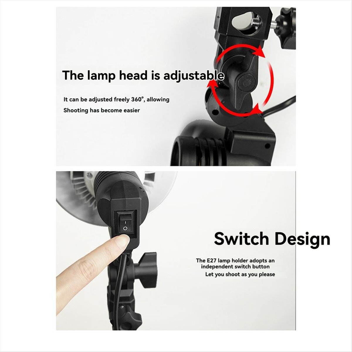A40I 1,8m E27 Fotografie-Lampe – Photography Lighting Umbrella Bewertung und Preis