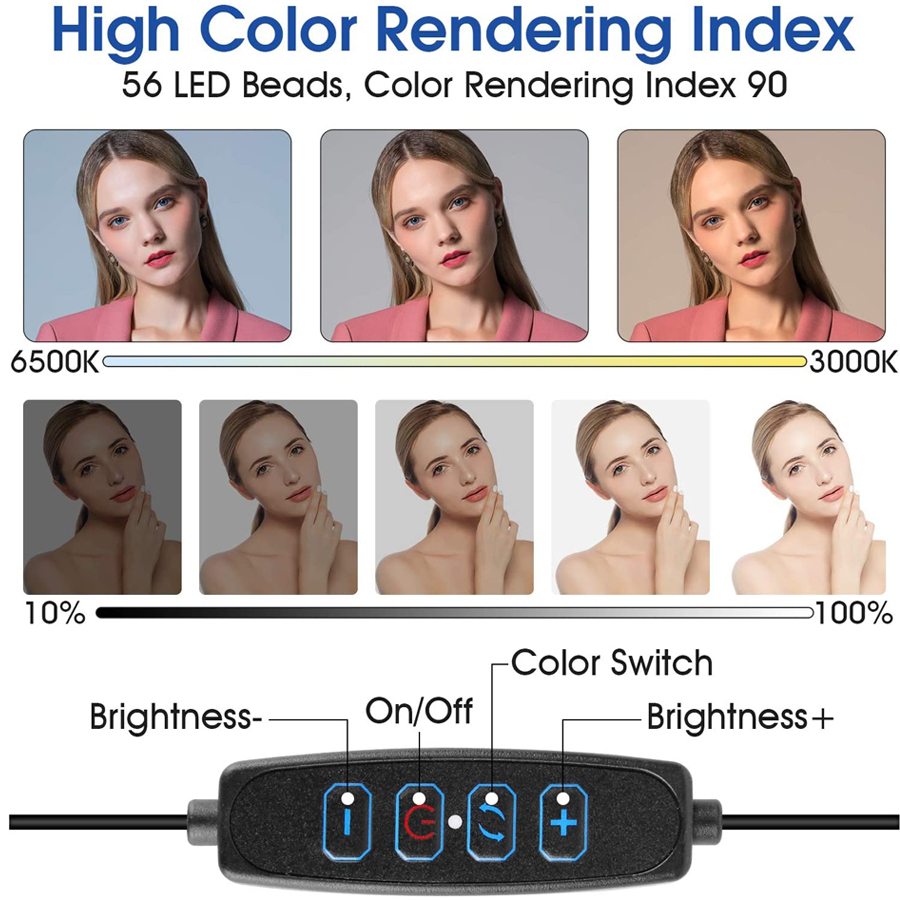 16 cm Ringlicht für Zoom-Meeti – Stand Lighting Photography Bewertung und Preis