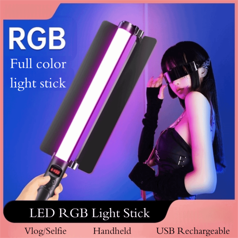 Handheld LED RGB Licht Stick B – Photography Lighting Studio Bewertung und Preis