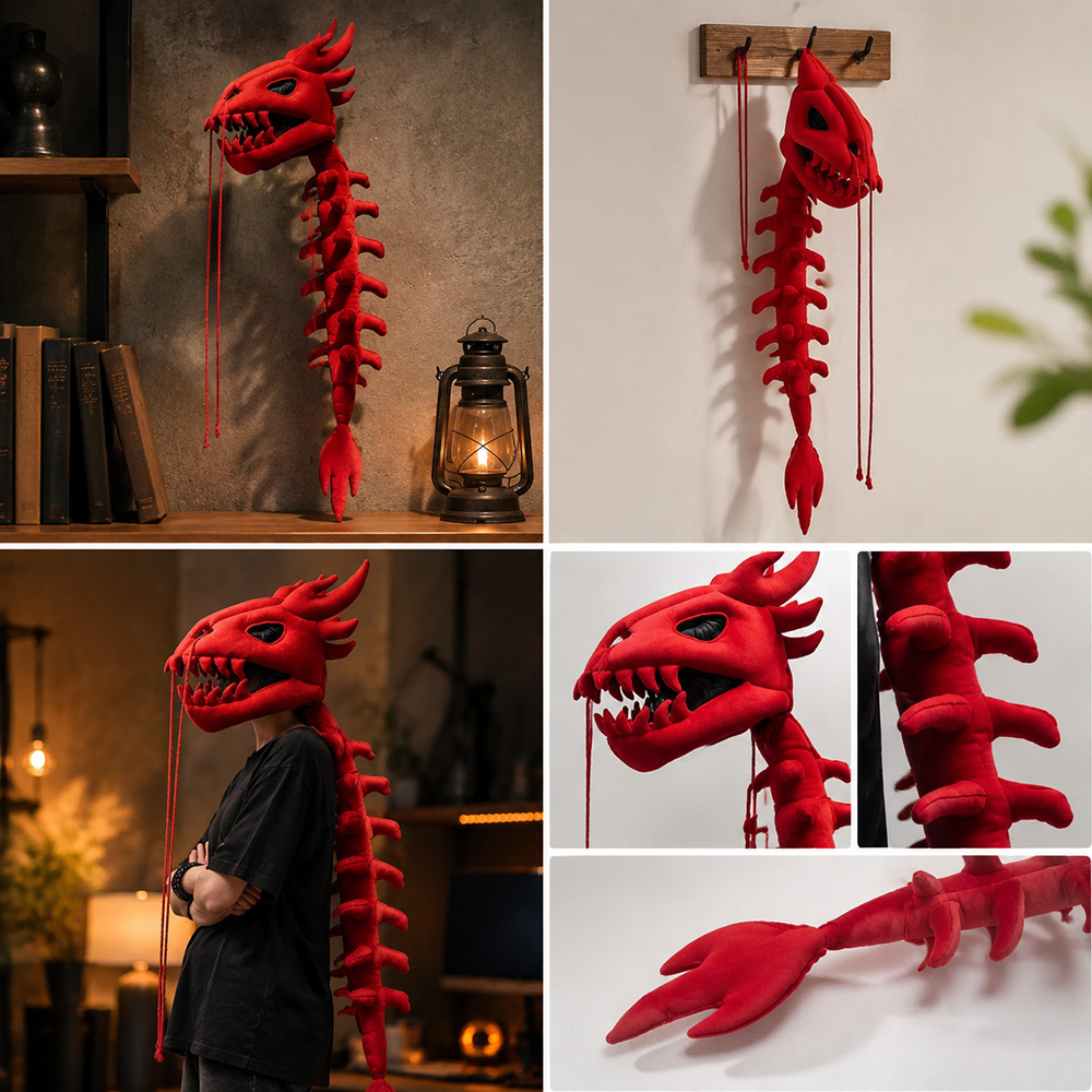 Drachen-Schädel-Säulen-Plüschh – Photography Lighting Wall Bewertung und Preis