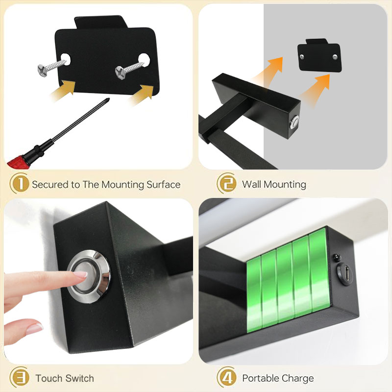 Dimmbare LED-Bilderleuchten fü – Photography Lighting Wall Bewertung und Preis