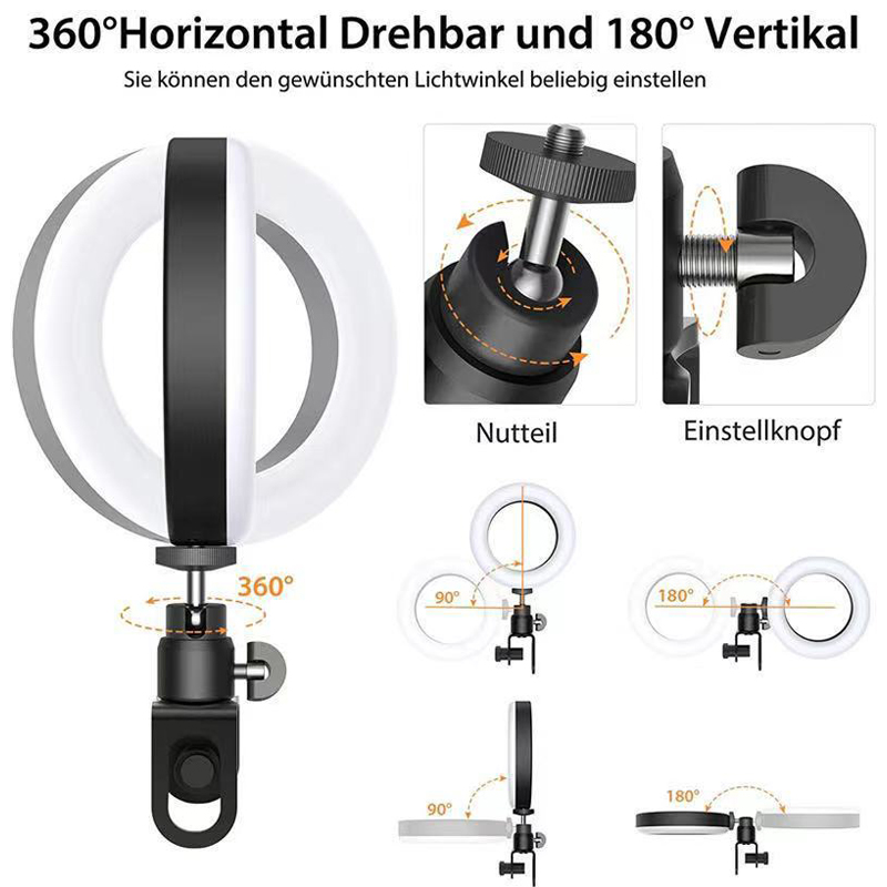 16cm LED-Videoleuchte mit Stat – Stand Lighting Photography Bewertung und Preis