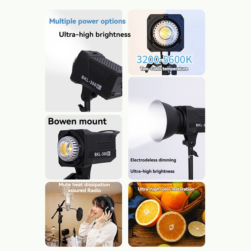 300W Bi-LED-Videoleuchte, kont – Photography Lighting Equipment Bewertung und Preis