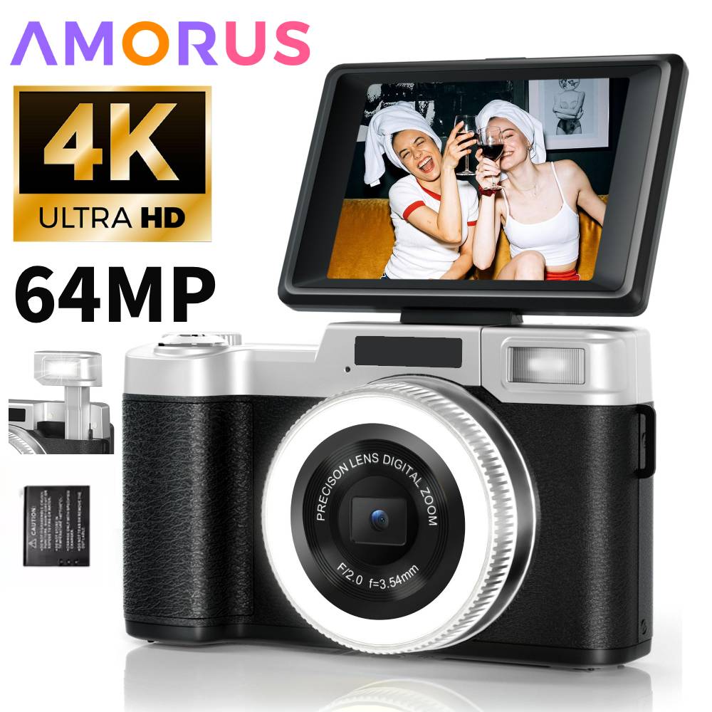 4K 64MP Digitalkamera für Foto – Photography Lighting Beginners Bewertung und Preis