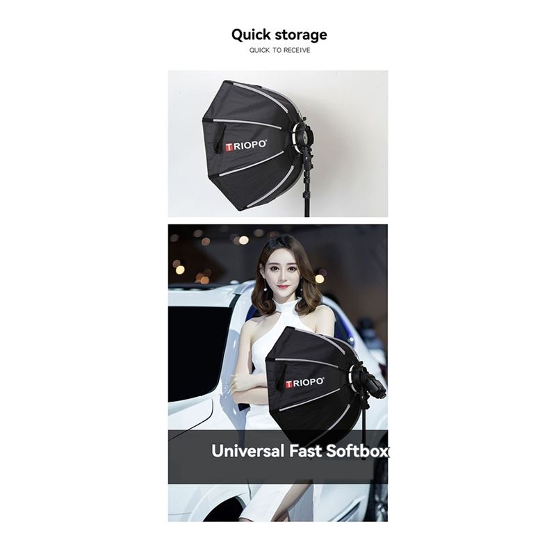 TRIOPO KX 65cm Oktagon-Softbox – Photography Lighting Umbrella Bewertung und Preis