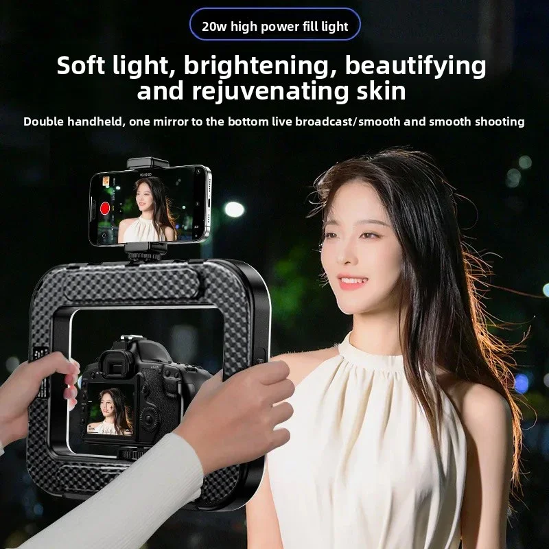 Tragbare Handheld-Ring-LED-Leu – Stand Lighting Photography Bewertung und Preis