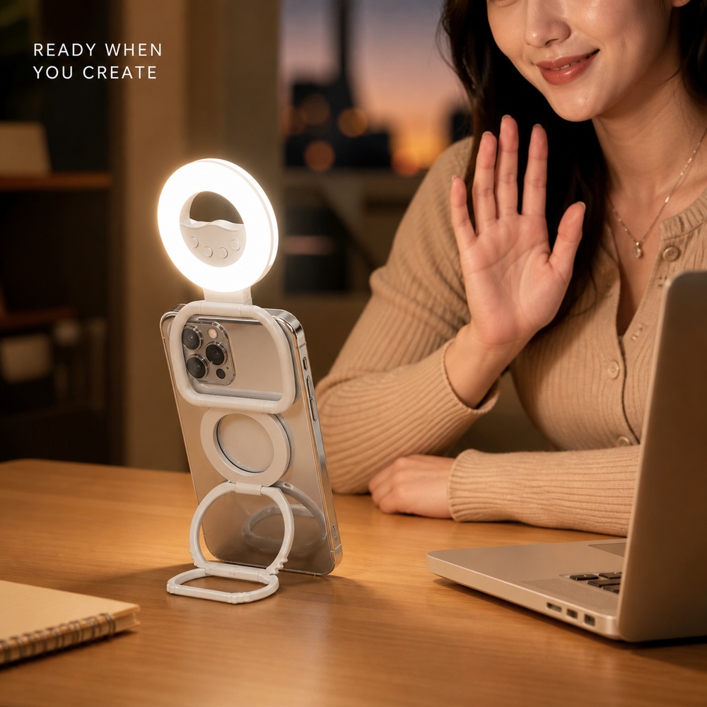 Faltbarer Magnetischer Handy-F – Stand Lighting Photography Bewertung und Preis