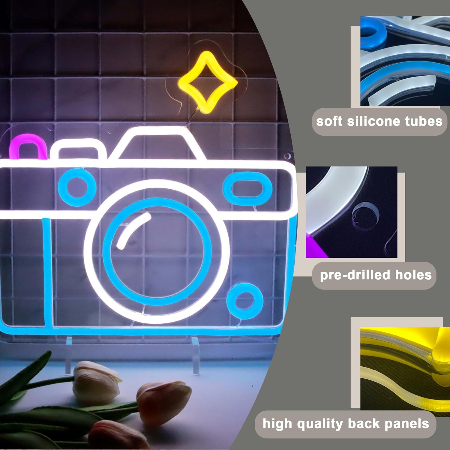 Neon-Schilder für Wanddekorati – Photography Lighting Wall Bewertung und Preis